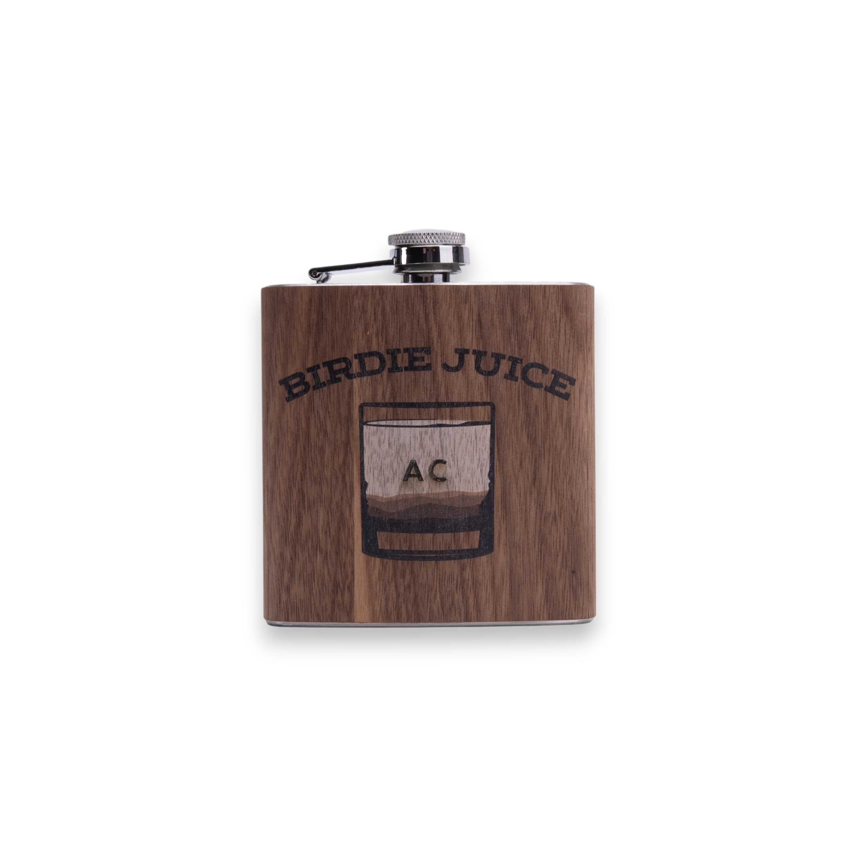 Birdie Juice 6oz Stainless Steel Hip Flask - Image 2