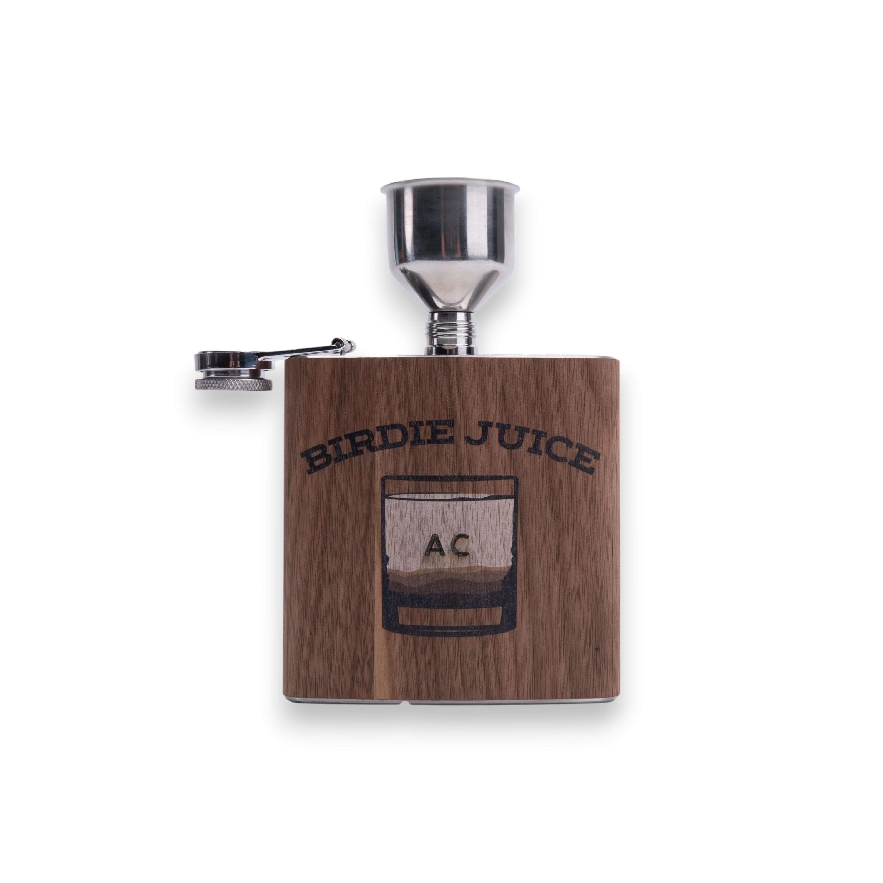 Birdie Juice 6oz Stainless Steel Hip Flask - Image 6