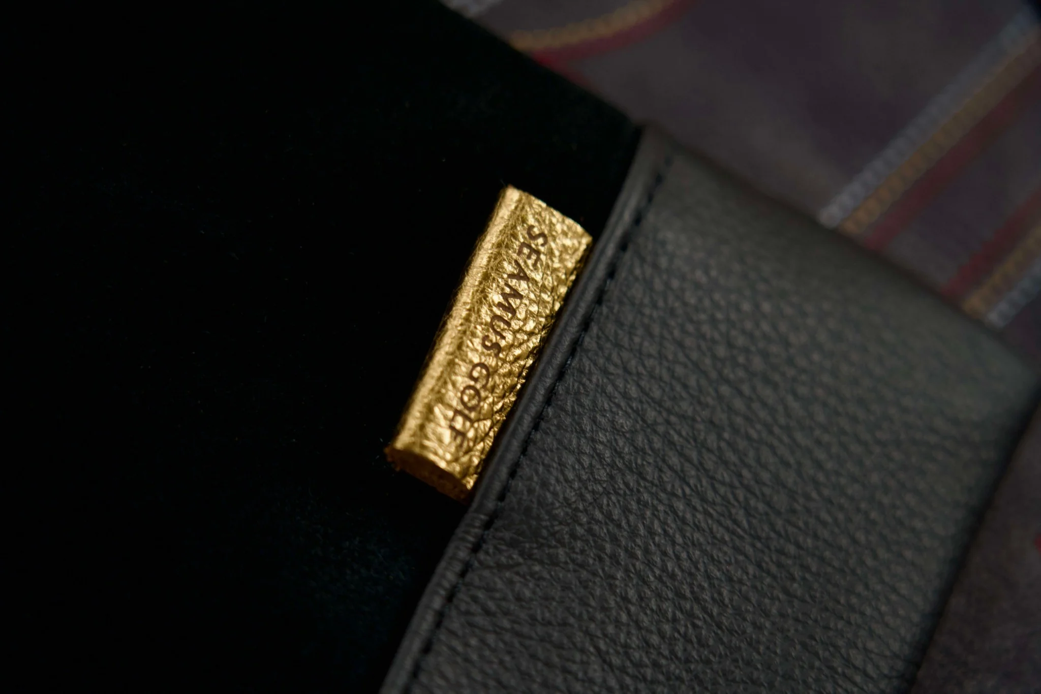 Black Tribeca Zippered Pouch - Image 11