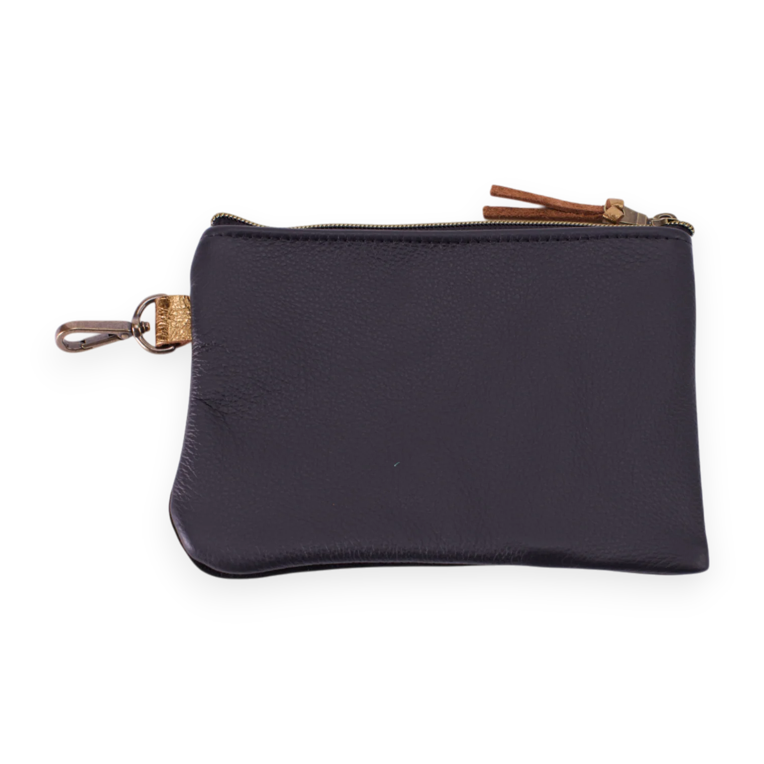 Black Tribeca Zippered Pouch - Image 5
