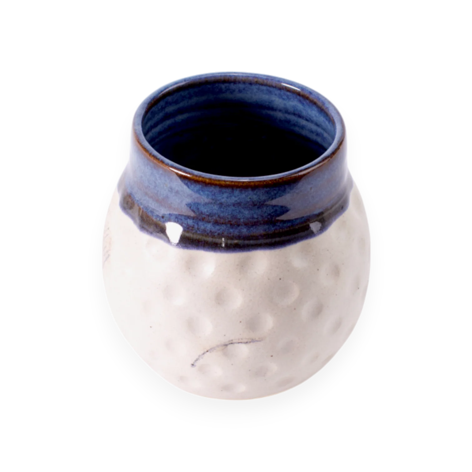 Ceramic Golf Ball Mug - Blue - Image 5