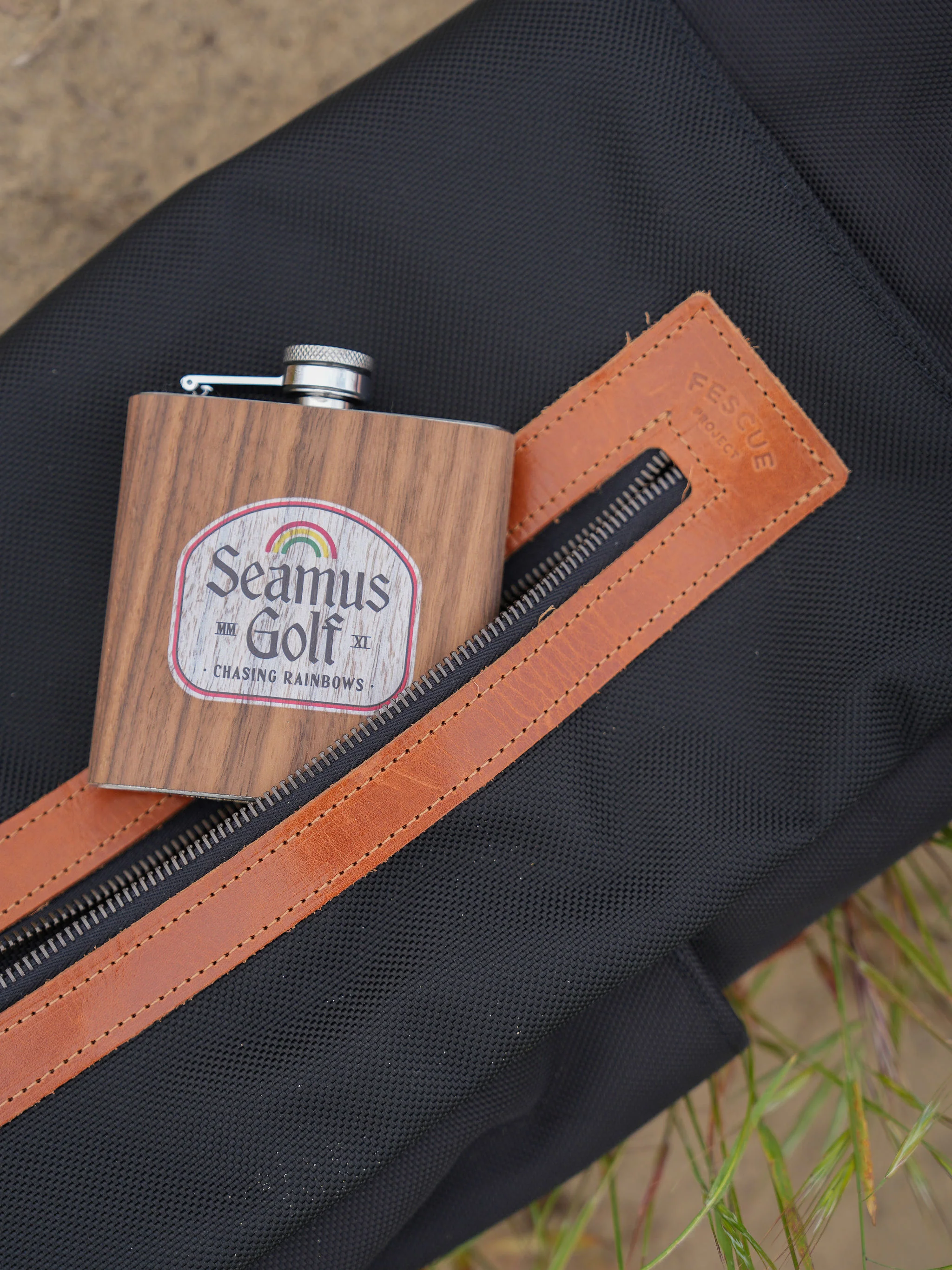 Chasing Rainbows | 6oz Stainless Steel Hip Flask - Image 3