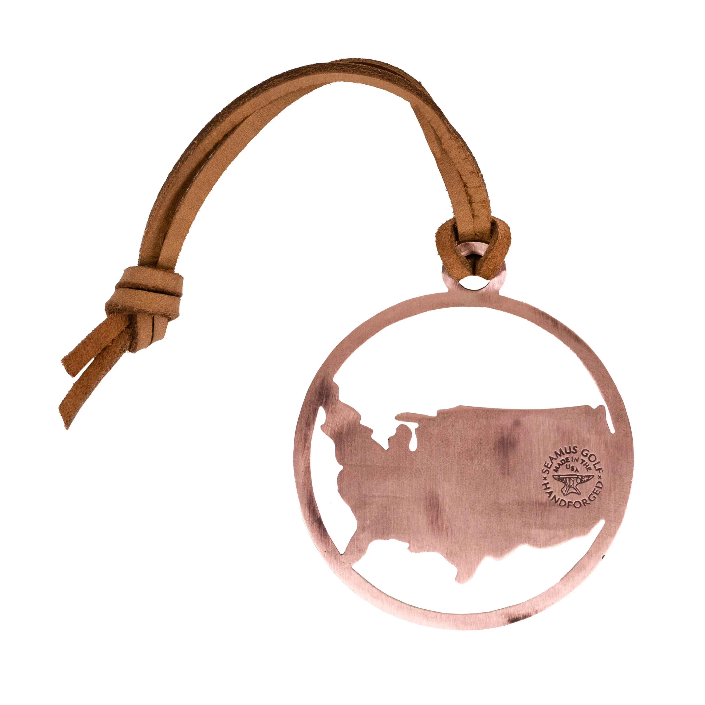 Hand Forged® America Country Club Bag Tag - Copper - Image 3