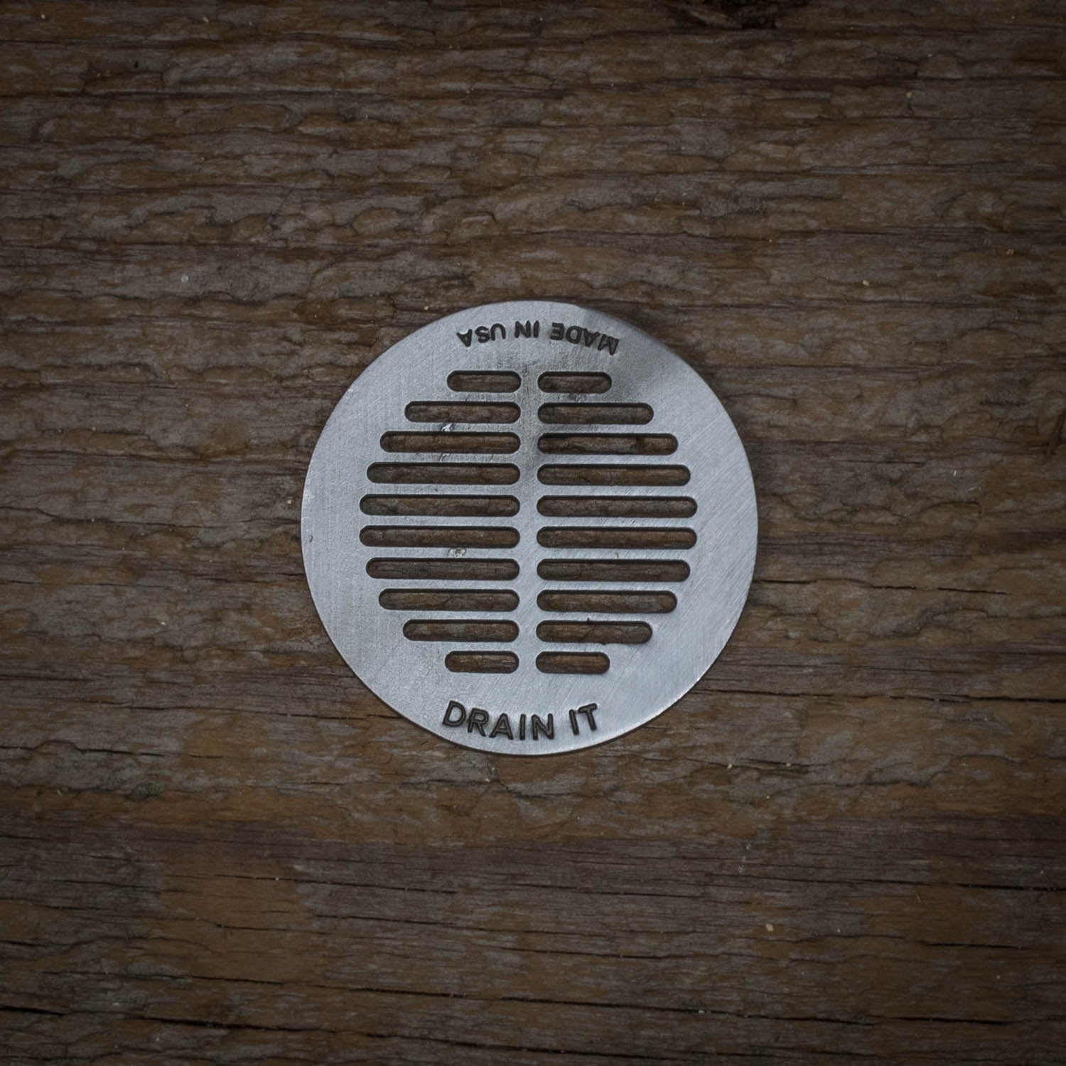 Hand Forged® "Drain It" Ball Marker - Steel - Image 2