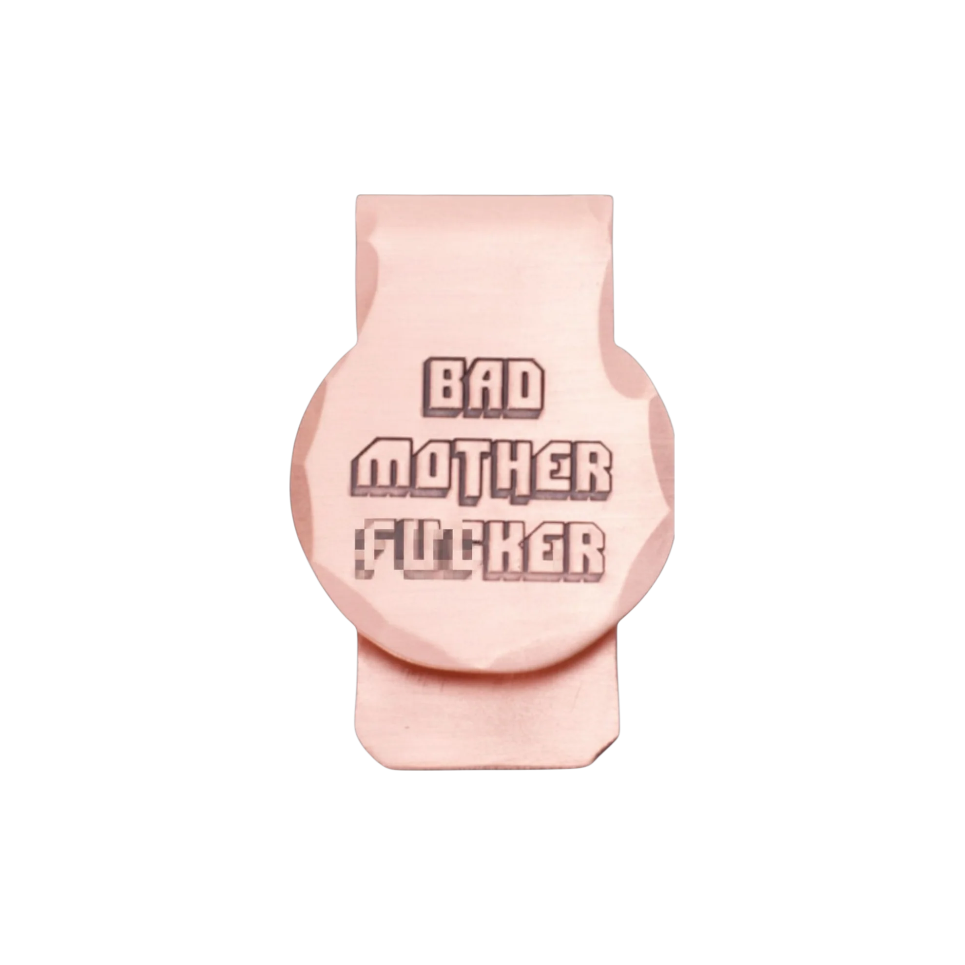 Hand Forged® BMF Players Badge Copper Money Clip