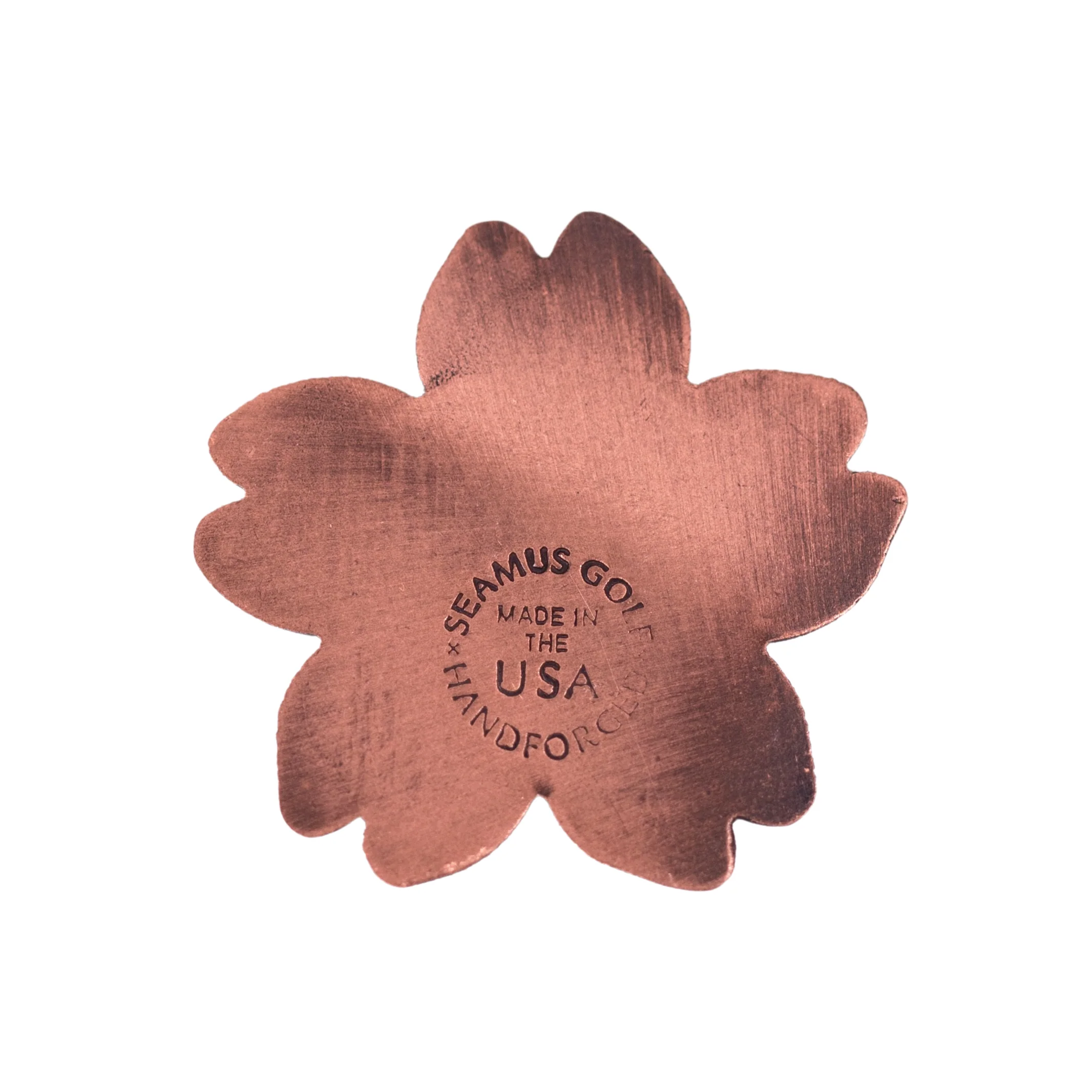 Hand Forged® Sakura Ball Marker - Copper - Image 6