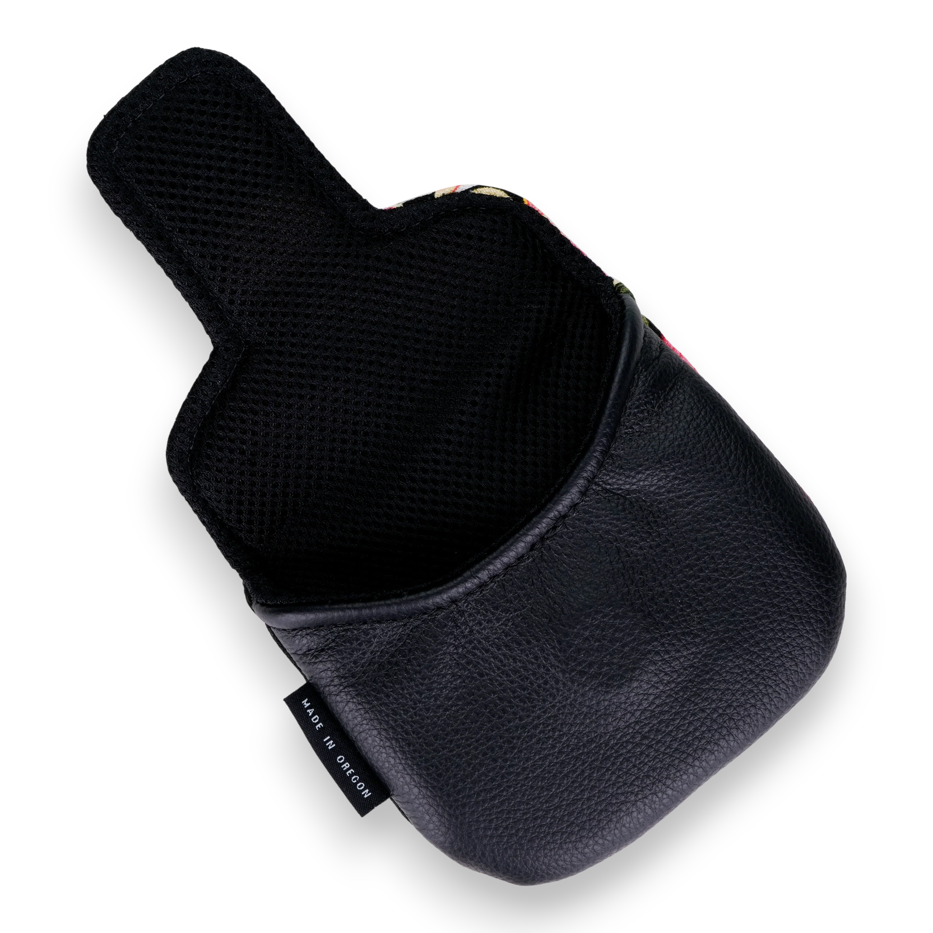 Hiwahiwa Black Barkcloth Heel Shafted Mallet - Image 3