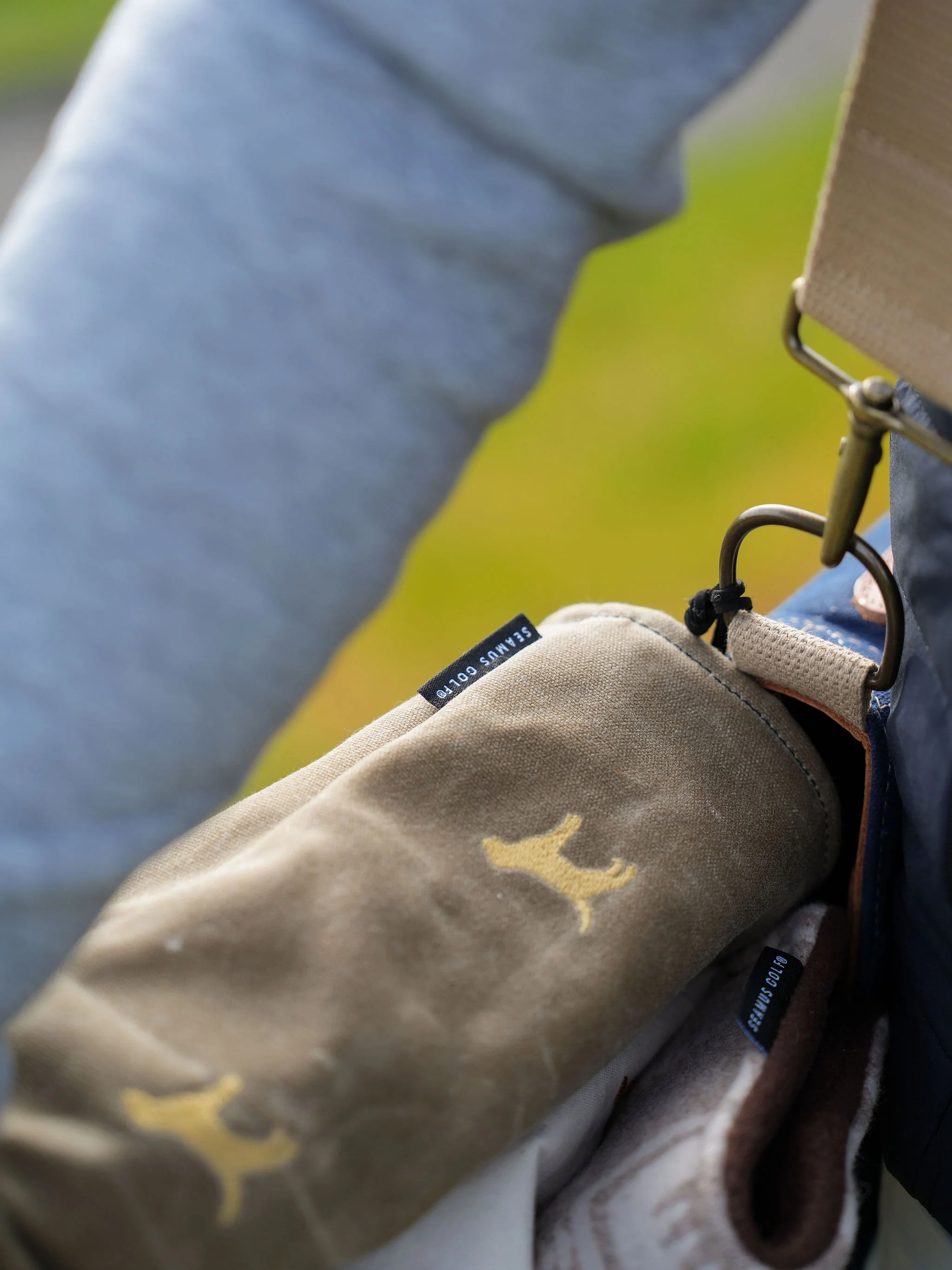 Seamus Lab Head Covers - Sage Waxed Canvas - Image 10