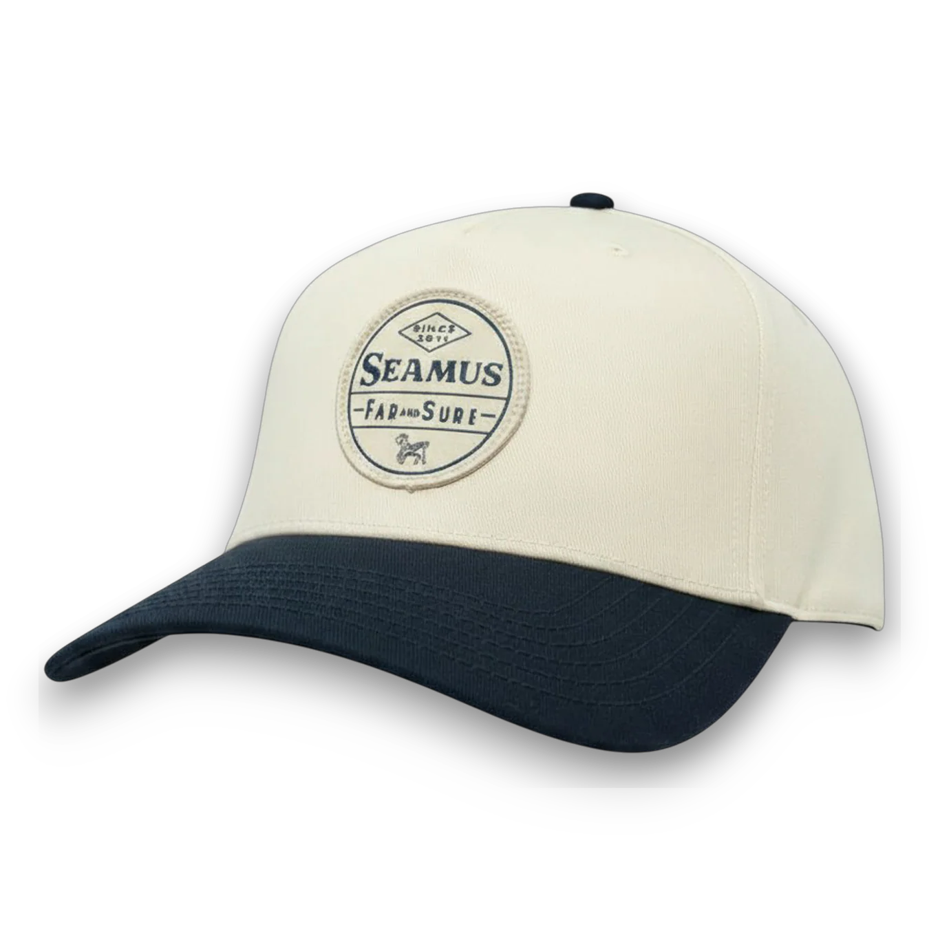 Seamus Vintage Patch Two-Tone Hat - Image 3