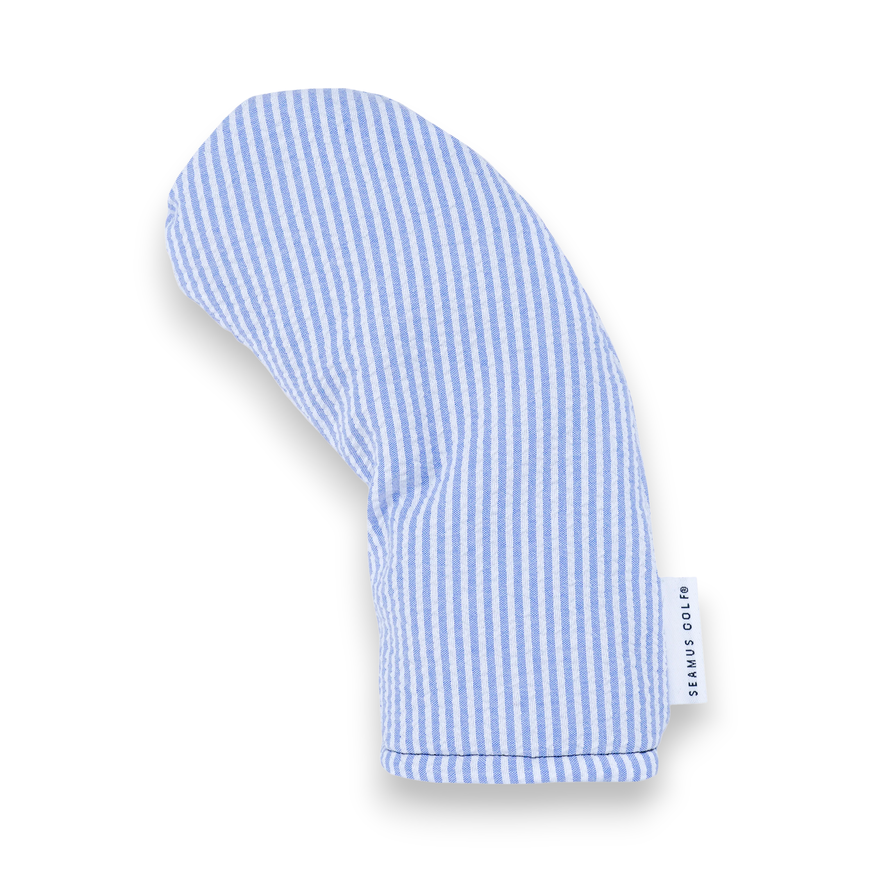 Blue Seersucker Head Cover - Image 3
