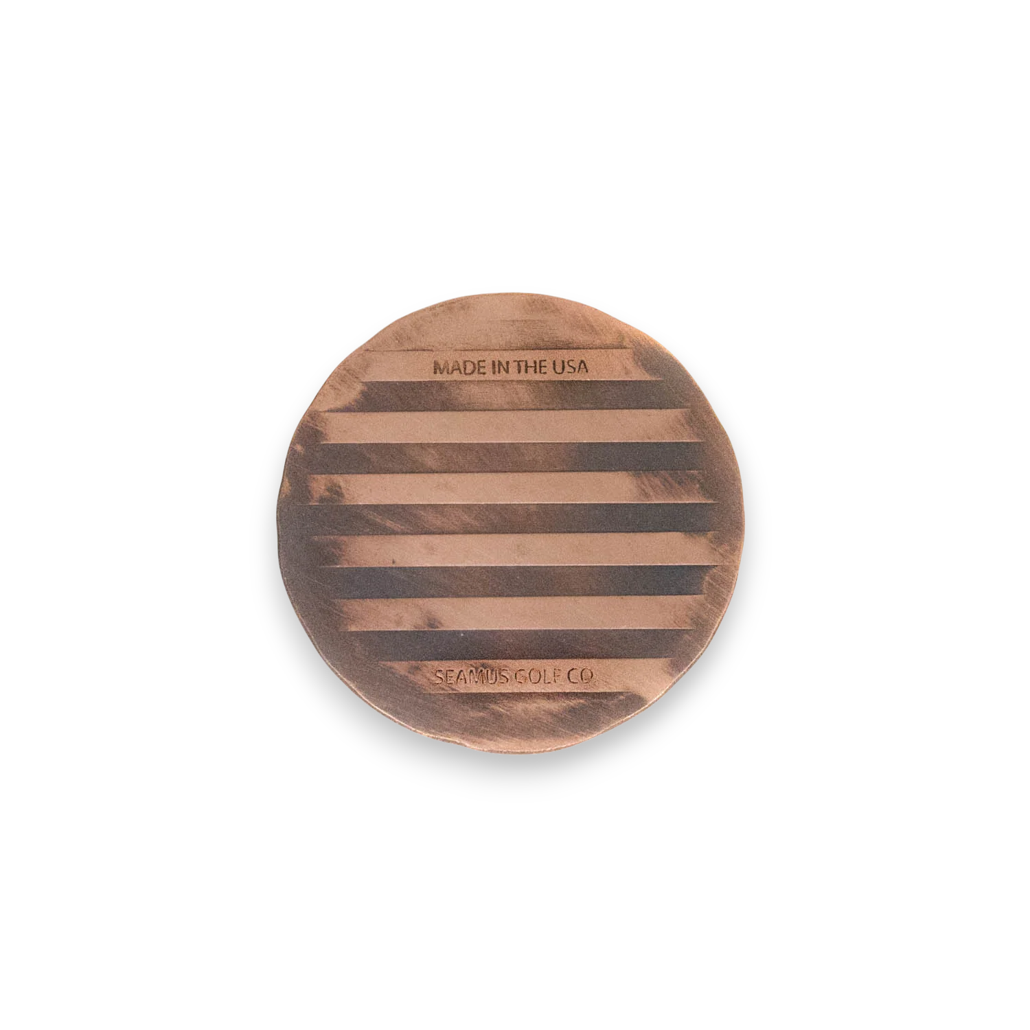 Hand Forged® Stars + Stripes Ball Marker - Copper - Image 5