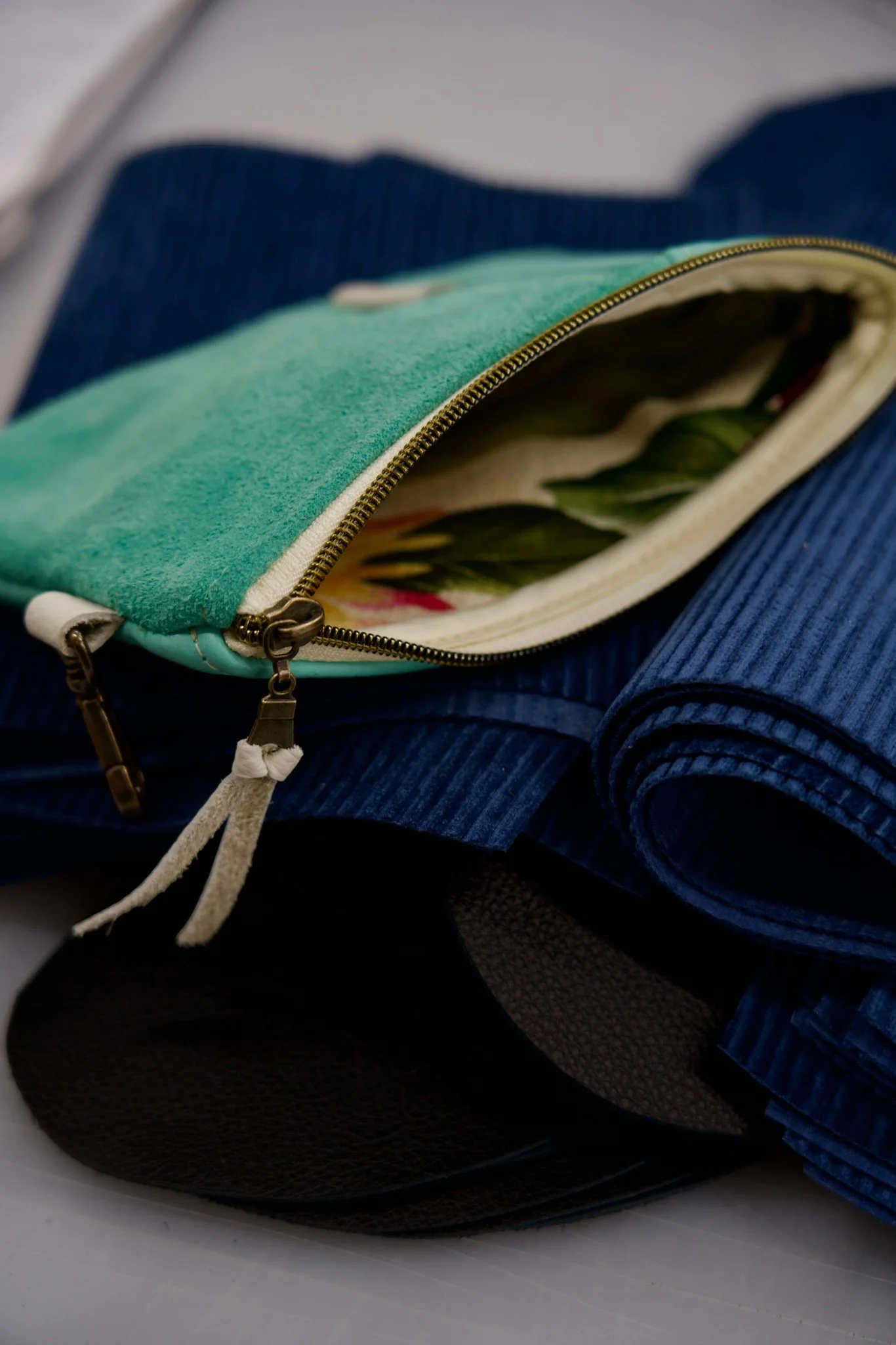 Tiffany Blue Zippered Pouch - Image 15