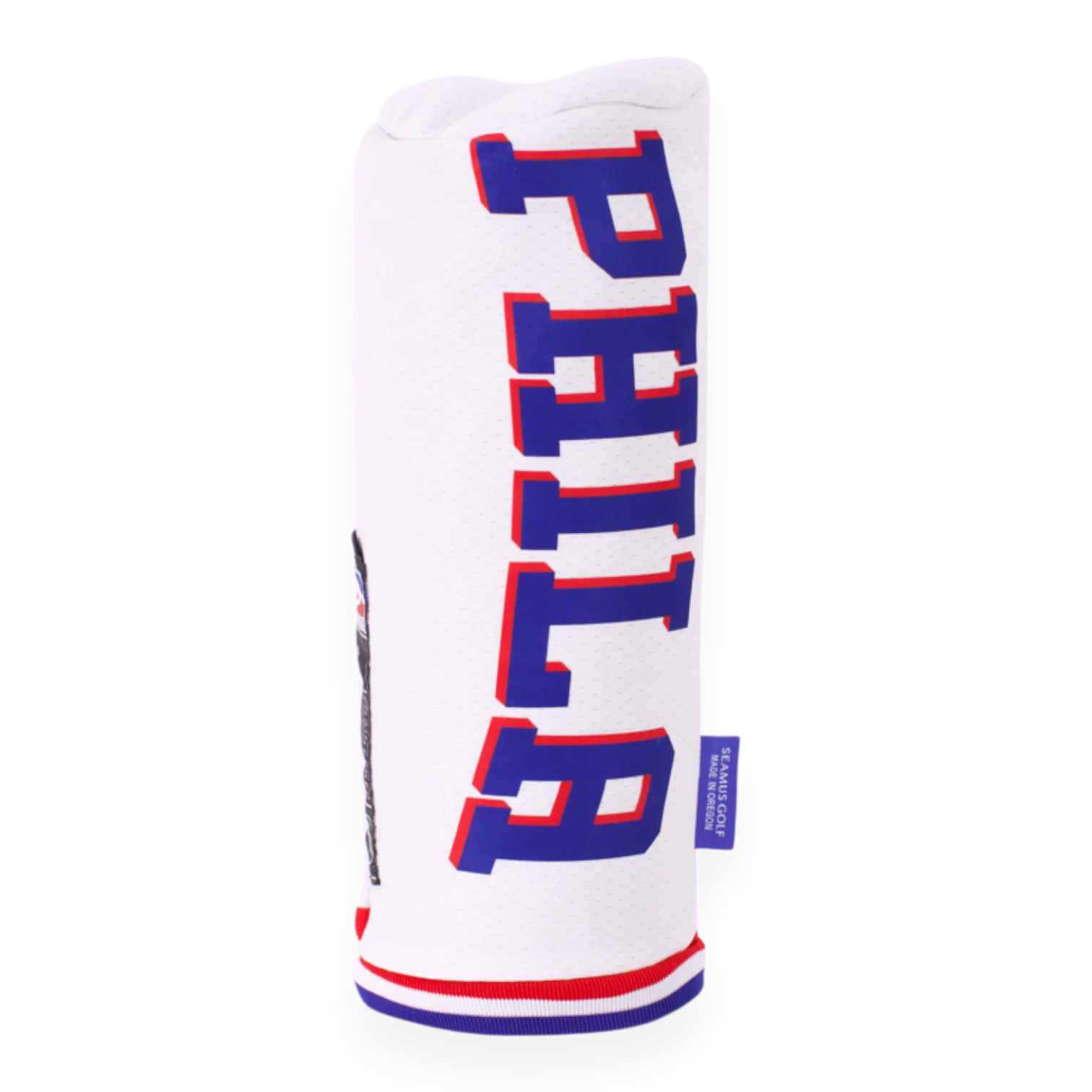 Upcycled NBA 76er's Jersey Head Cover