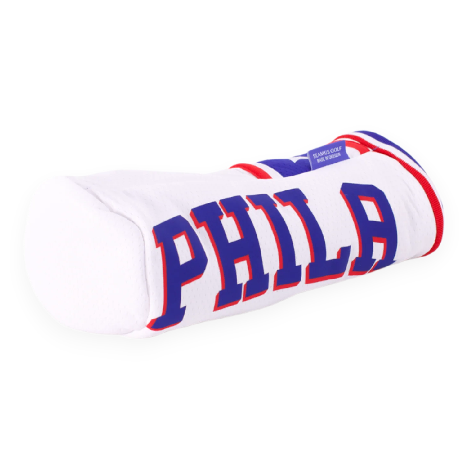 Upcycled NBA 76er's Jersey Head Cover - Image 4