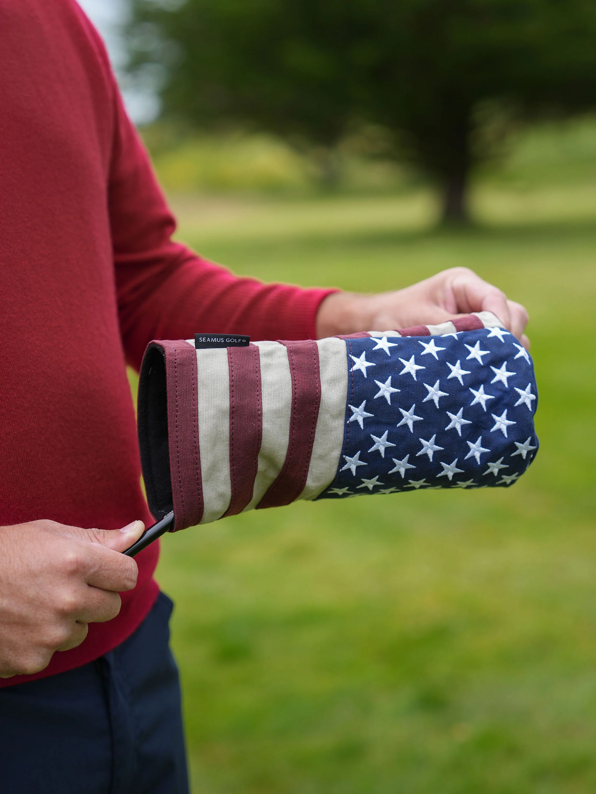 Wax Cotton Old Glory Driver - Image 4