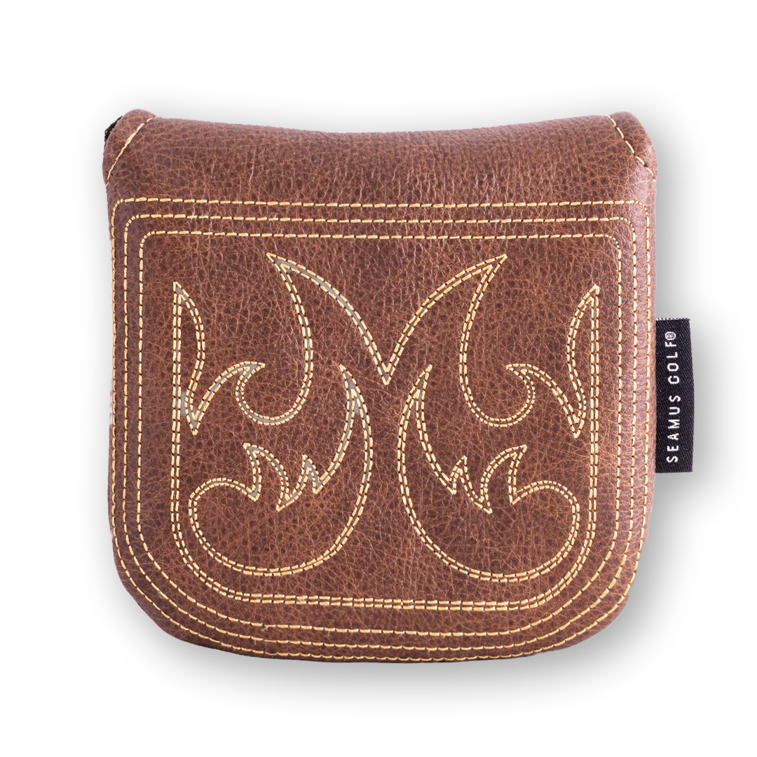 Whiskey Outlaw Leather Center Shafted Mallet